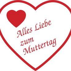 Alles Liebe zum Muttertag!